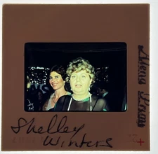 1970s Original SHELLEY WINTERS CANDID Photo 35mm Slide Transparency #427