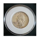1961 Washington Quarter 25C 90% Silver Business Strike Circulated Uncertified