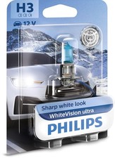 For PHILIPS PHI 12336WVUB1 Light bulb H3 WhiteVision Ultra (1 pcs) 12V 55W Ligh