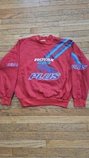  Vintage Ski-Doo Formula 580 Rotax 90's Lg red Racing Sweatshirt