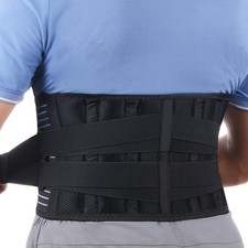 Teyssor Back Brace for Lower Back Pain Relief, Adjustable Lumbar Support Belt...