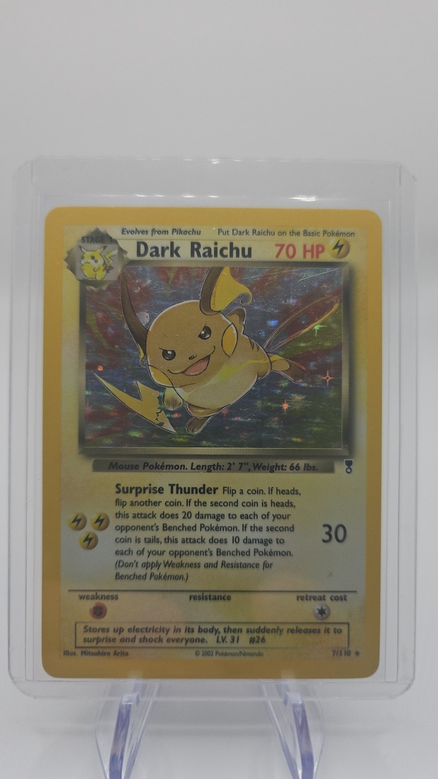 Dark Raichu 7/110 Legendary Collection Holo LP