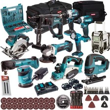 Makita 18V 11 Piece Combo Tool Kit 3 x 5Ah Battery & Accessorie Set T4TKIT-17224