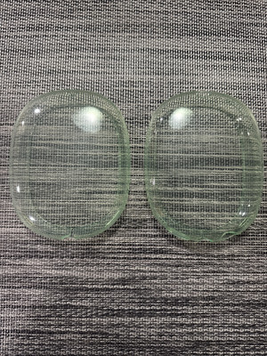 Ear Cups Cover Ear Pads Headband For AirPods Max Headphones. CLEAR SMOKE GREEN