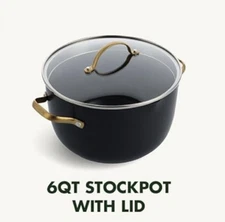 GreenPan Reserve  6qt Hard Anodized Healthy Ceramic New