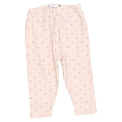 Bonpoint, Leggings, Größe: 68/74, Beige, Baumwolle, Blumen, Mädchen #nGP