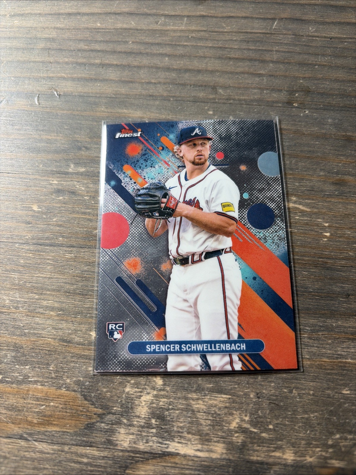 2025 Topps Finest - Common Spencer Schwellenbach #43 (RC)