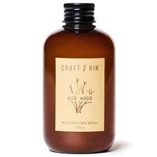 Oud Wood Reed Diffuser Oil Refill | Reed Diffuser Refill for Craft & Kin Diffuse