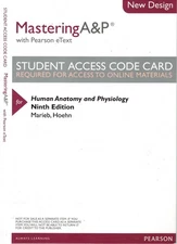 Mastering A&P Student Access Code for Human Anatomy and Physiology 9E