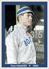 Tom Hughes - 1903 Boston Americans - choose a style - colorized print