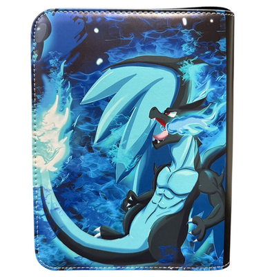 Charizard Card Binder for Pokemon Cards Holder 400 Cards w/ 50 Removable  Sleeves | eBay