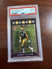 2008 Topps Chrome - #TC207 Jordy Nelson Xfractor (RC) PSA 8 Rookie PACKERS