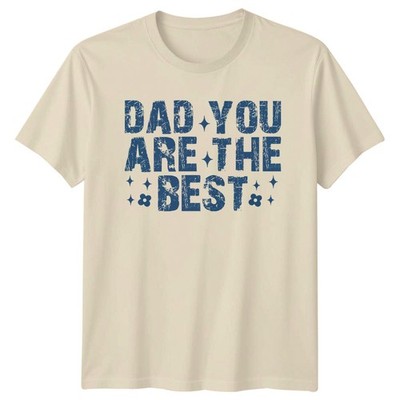 Papa Du bist der Beste Herren T-Shirt Vatertag Vaterschaft Vatertag Geschenk