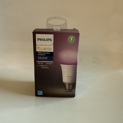 Philips Hue White and Color Ambiance A19 Bulb 464487