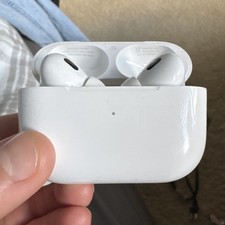 Apple AirPods Pro White In-Ear Bluetooth Earbuds w/ Charging Case A2968