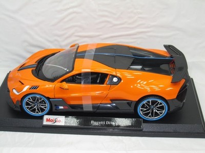 BUGATTI DIVO ORANGE NEW IN BOX.