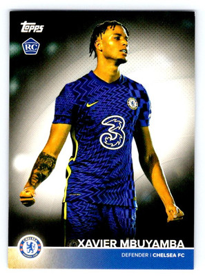 2021-22 TOPPS Chelsea FC Official Team Set  Xavier Mbuyamba   RC