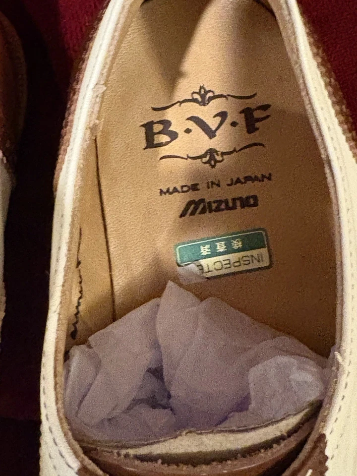 Zapatos de Golf MIZUNO Picos JAPÓN CLÁSICO Brogue ZAPATOS EE. UU. 6.5*JPN 23 NUEVOS Clásicos Foto 3 de 4