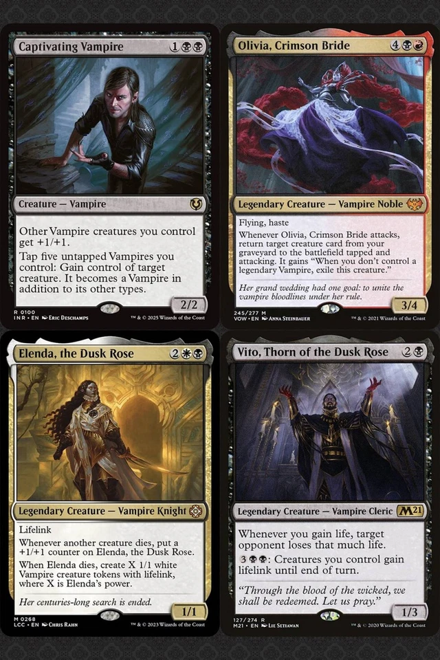 Edgar Markov VAMPIRES Commander EDH Deck (B/W/R) - MTG Magic *Ready-to-Play* - Image 2 of 4