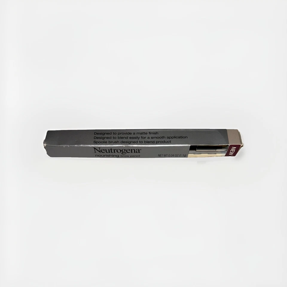 Питательный карандаш для бровей Neutrogena 0,04 унции новый в упаковке 20 - мягкий коричневый трудно найти - Изображение 2 из 4