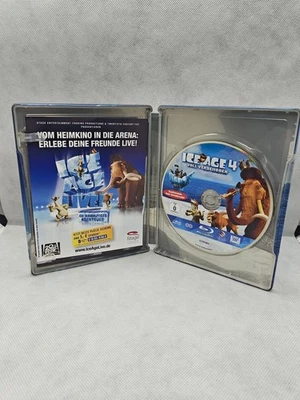 ICE AGE 4 - Voll verschoben Steelbook 3D/2D Blu Ray Film Animation Zeichentrick - Bild 1 von 4