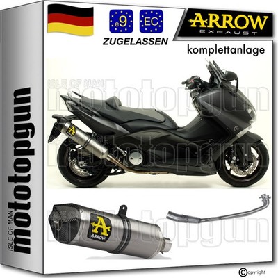 ARROW KOMPLETTANLAGE OP RACE-TECH TITAN C YAMAHA TMAX T-MAX 530 2012 12 2013 13