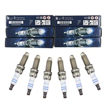 6x Bosch Spark Plugs For BMW E60 E90 E92 E93 135i 335i 535i ZGR6STE2 NEW