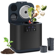 COSTWAY 4L Electric Composter Smart Waste Dispenser Countertop Compost Black