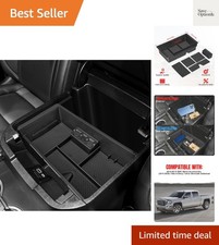Compatible With Chevy Or Yukon Center Console Organizer Tray Armrest Secondar... Compatible With Chevy Or Yukon Center Console Organizer Tray Armrest Secondar...