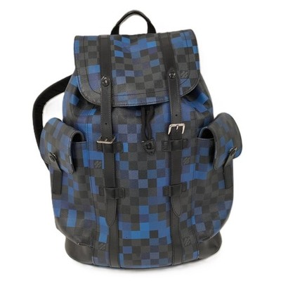 LOUIS VUITTON Christopher PM Damier Graphite Pixels Used SKAI-0