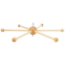 Wooden Mobile Frame Kit - Bed Bell Wind Chimes Crib Hanger Bedroom Ceiling Mo...