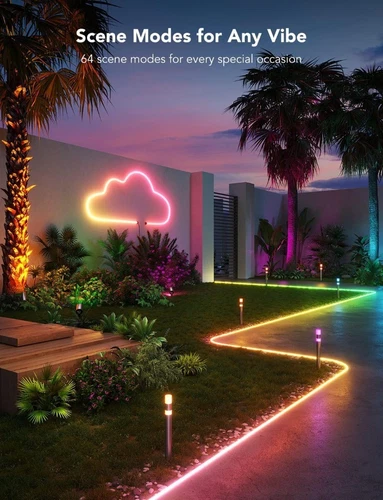 GOVEE H61A8 RGBIC Outdoor Neon Rope Light (10m/32.8ft) Smart WiFi App - Z03 - Picture 6 of 8