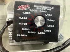 MSD Ignition Products RPM Selector Switch 8672  6000-8200 RPM
