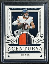 BO NIX 2025 PANINI NATIONAL TREASURES #CM-BNX CENTURY MATERIALS PATCH 21/99
