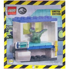 LEGO Jurassic World Baby Raptor DNA Lab Bolsa de Papel 122404 (SELLADO)