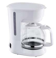 Mainstays White 12-Cup Drip Coffee Maker, New