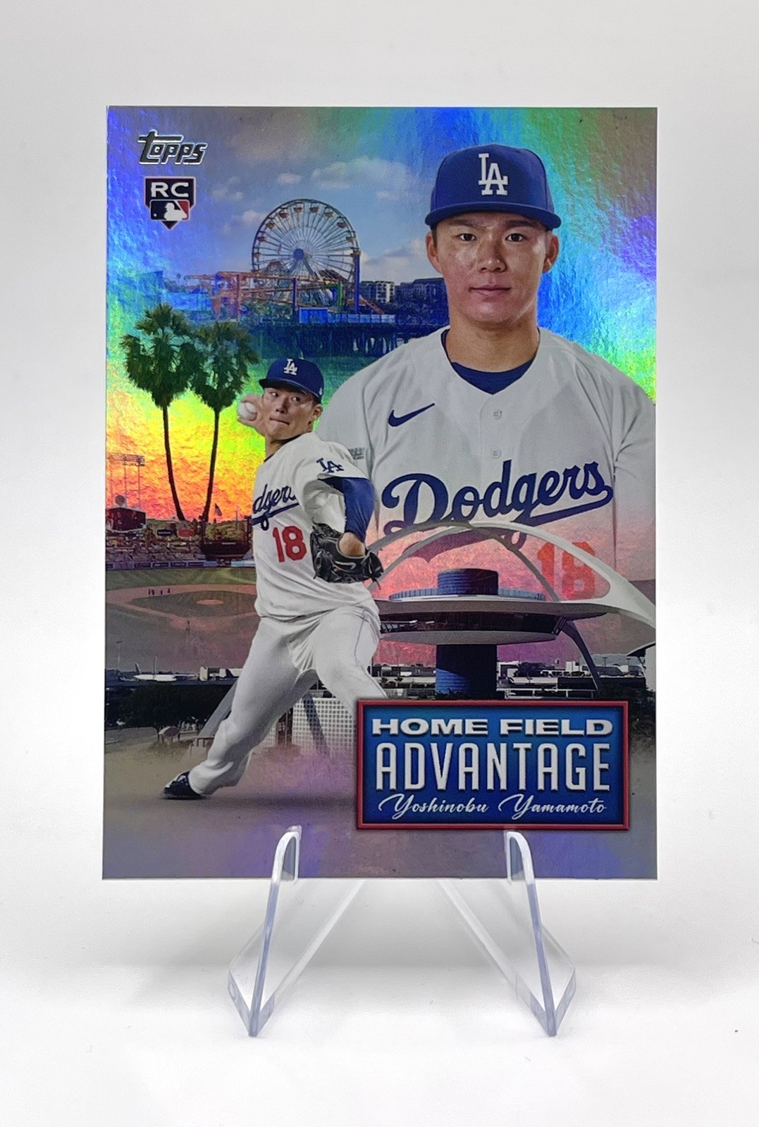 2024 Topps Series 2 - Home Field Advantage Yoshinobu Yamamoto #HFA-20 (RC)