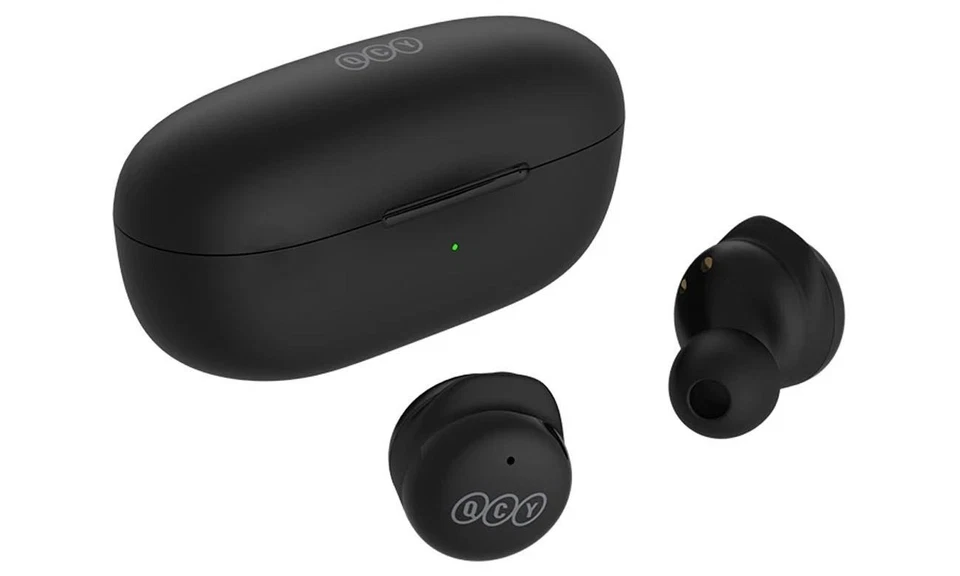 NUOVI QCY In Ear Cuffie T17 Nero Bluetooth 5.1 Touch Controllo ENC 26h - Immagine 4 di 4