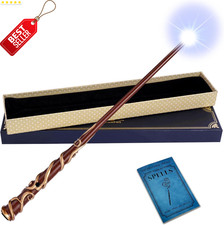 Light Up Wizard Wand Rechargeable Kids Cosplay Toy Gift Set Ivy - US
