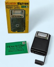 Vintage Kodak Ektron Model A Camera Electronic Flash Unit