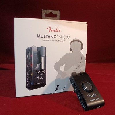 Fender Mustang Micro Headphone Guitar Amp 6Mo JPN Warranty Boxed