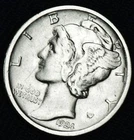 Photo of a 1924-D Mercury Dime from an eBay listing that sold on Jul 13, 2026