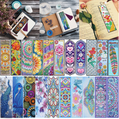 5D DIY Diamond Painting Diamant Lesezeichen Stickpackung Kreuzstich