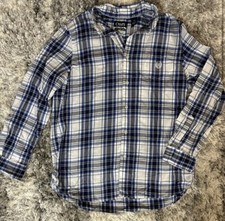 Chaps Mens Button Down Large Shirt