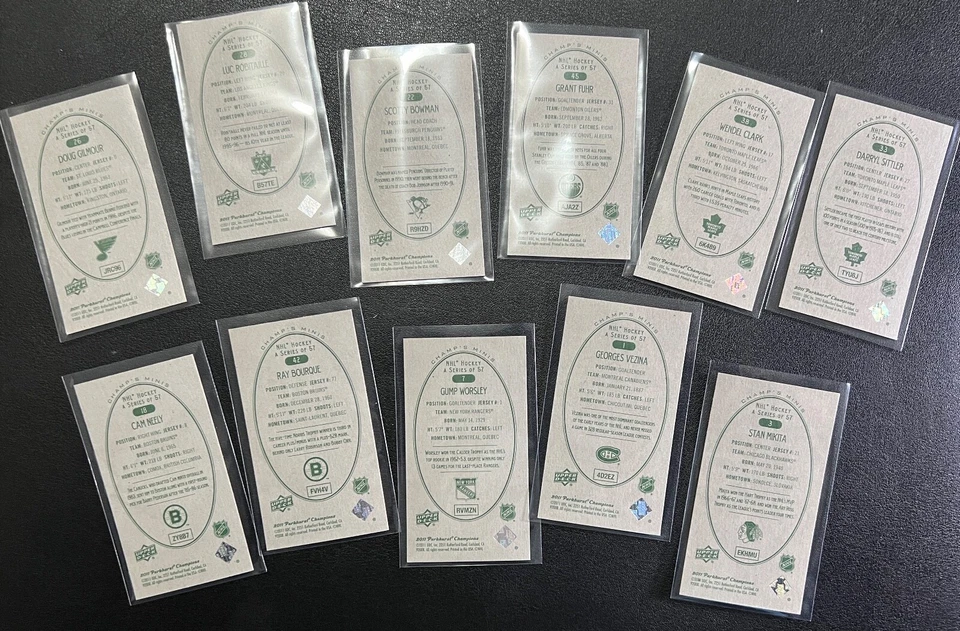 2011-12 Parkhurst Champions Champ's Mini Green Back * YOUR CHOICE * PICK * #1-45 - Image 2 of 2