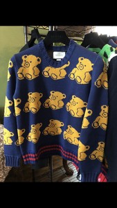 gucci wool sweater with teddy bear