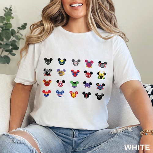 Disney Marvel Superhelden Shirt, Avengers Mickey Ohren Shirt, 202677 - Bild 21 von 24