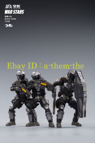 (In-Stock @ amoonqin)JOYTOY BLACK HAWK TEAM 1/18 Squad Model Toy Military Model - Picture 3 of 11
