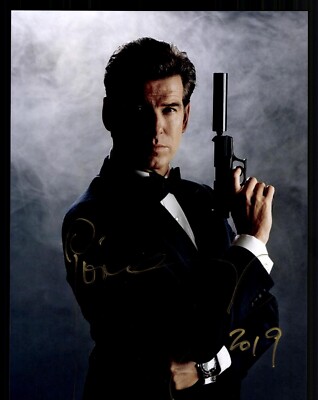 Pierce Brosnan 4x James Bond 007  Original Signiert # G 43577