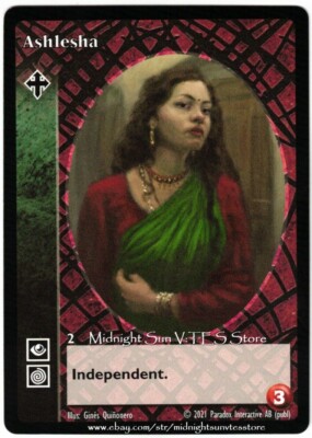 Ashlesha Ravnos Promo V:TES VTES Vampire CCG